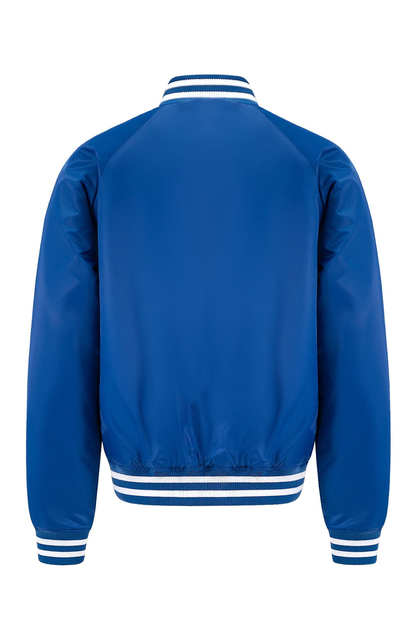 Men's Essential Solid Snap Button Varsity Jacket