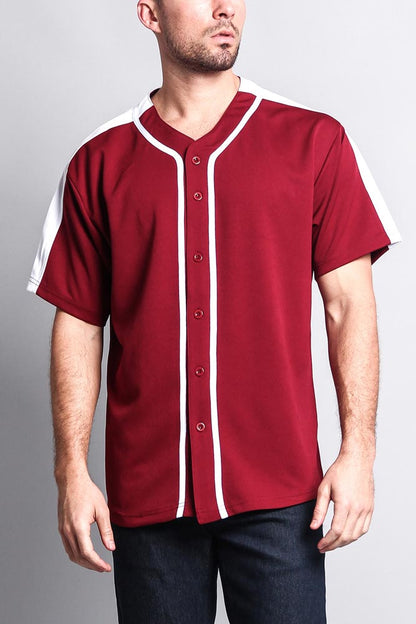 Men's Two Tone Baseball Jersey