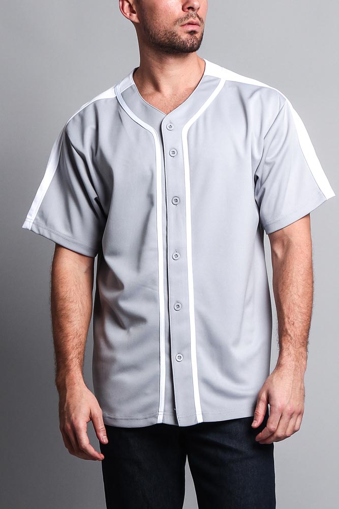 Men's Two Tone Baseball Jersey