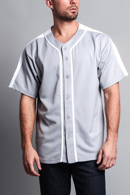 Men's Two Tone Baseball Jersey