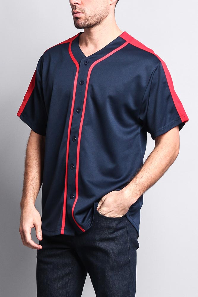 Men's Two Tone Baseball Jersey