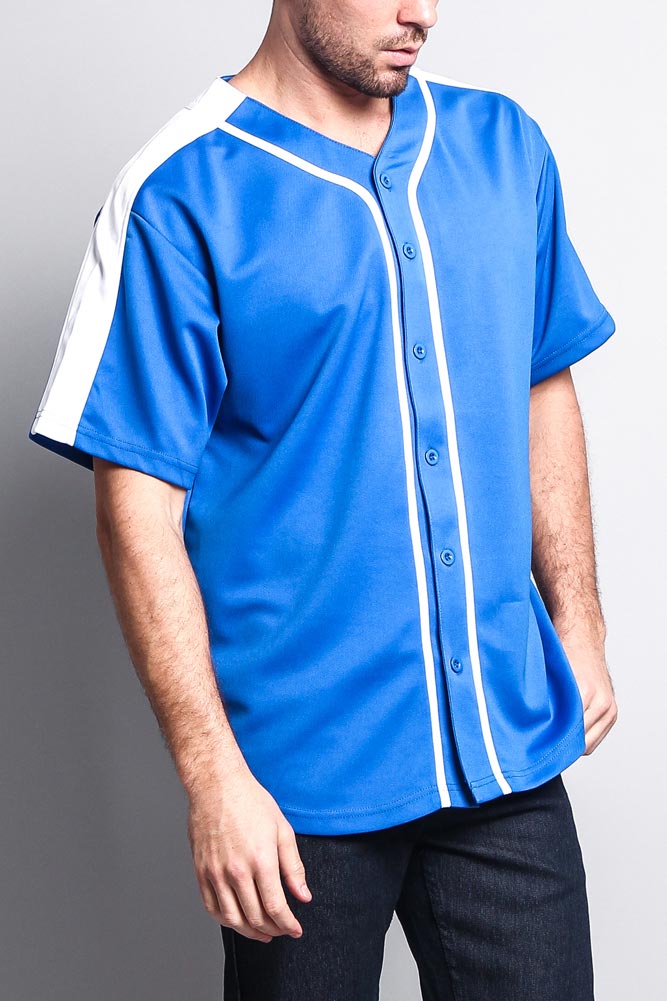 Men's Two Tone Baseball Jersey