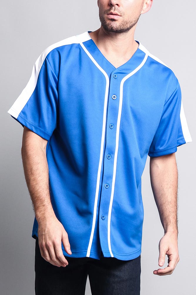 Men's Two Tone Baseball Jersey