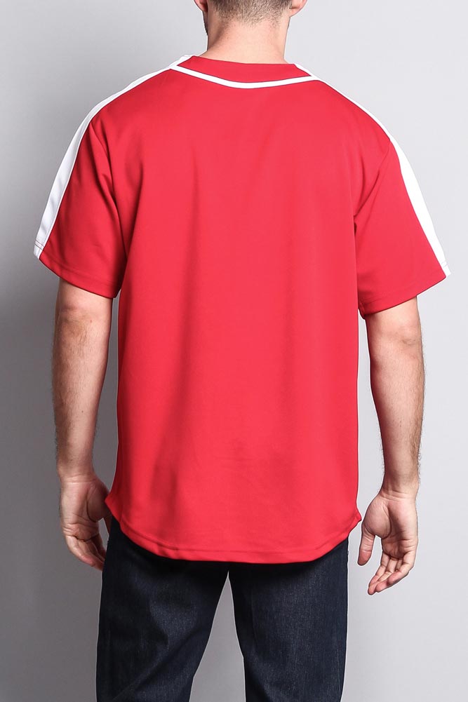 Men's Two Tone Baseball Jersey