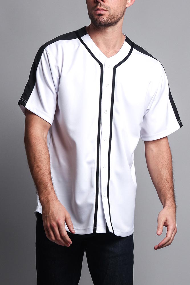 Men's Two Tone Baseball Jersey