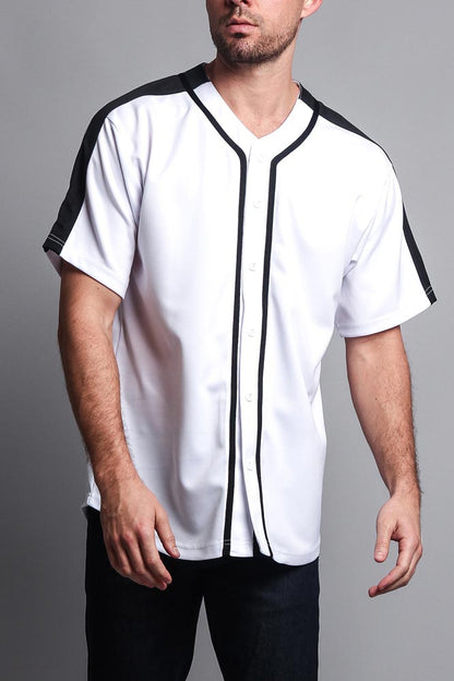 Men's Two Tone Baseball Jersey