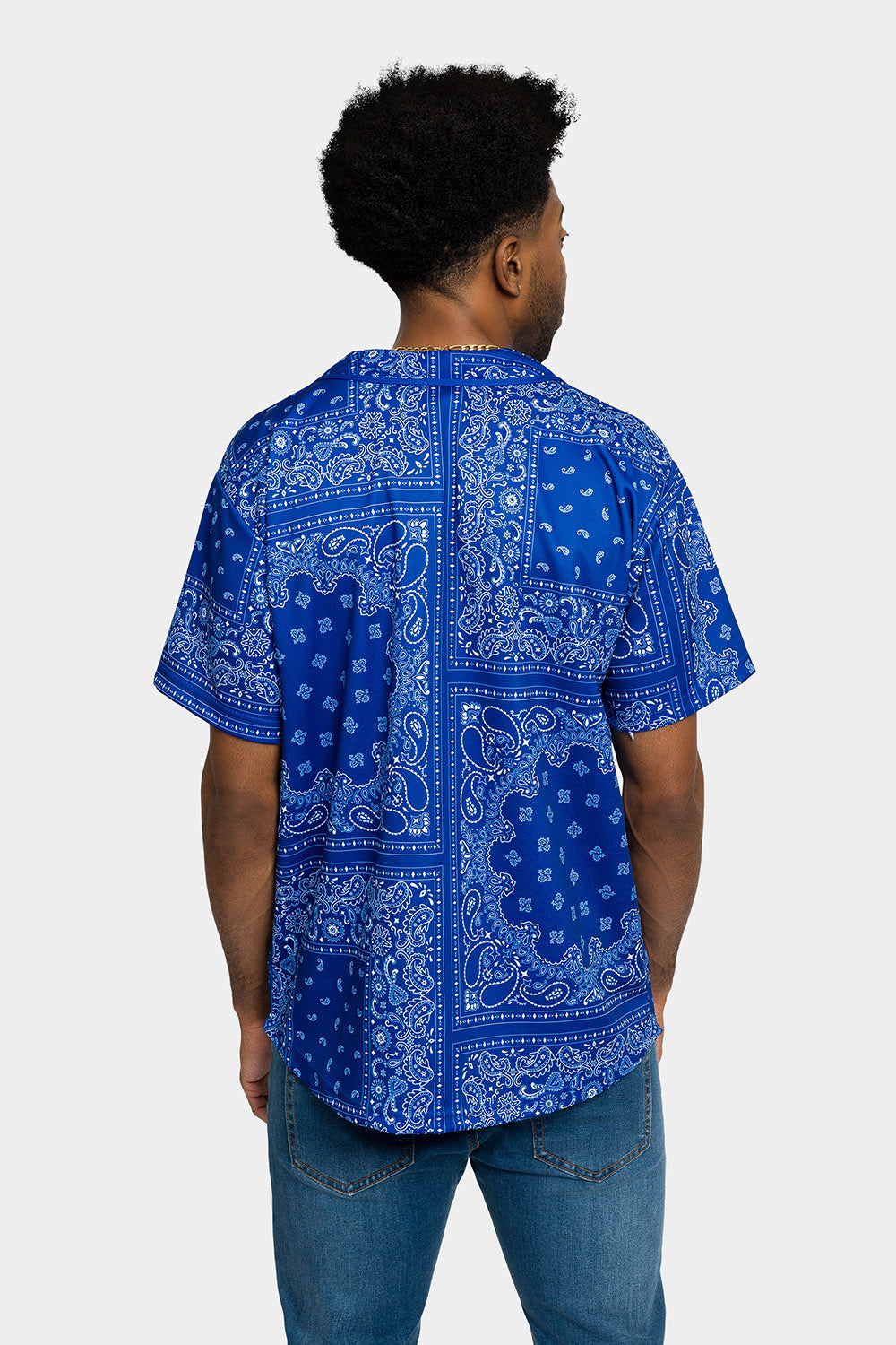 Bandana Paisley Baseball Jersey
