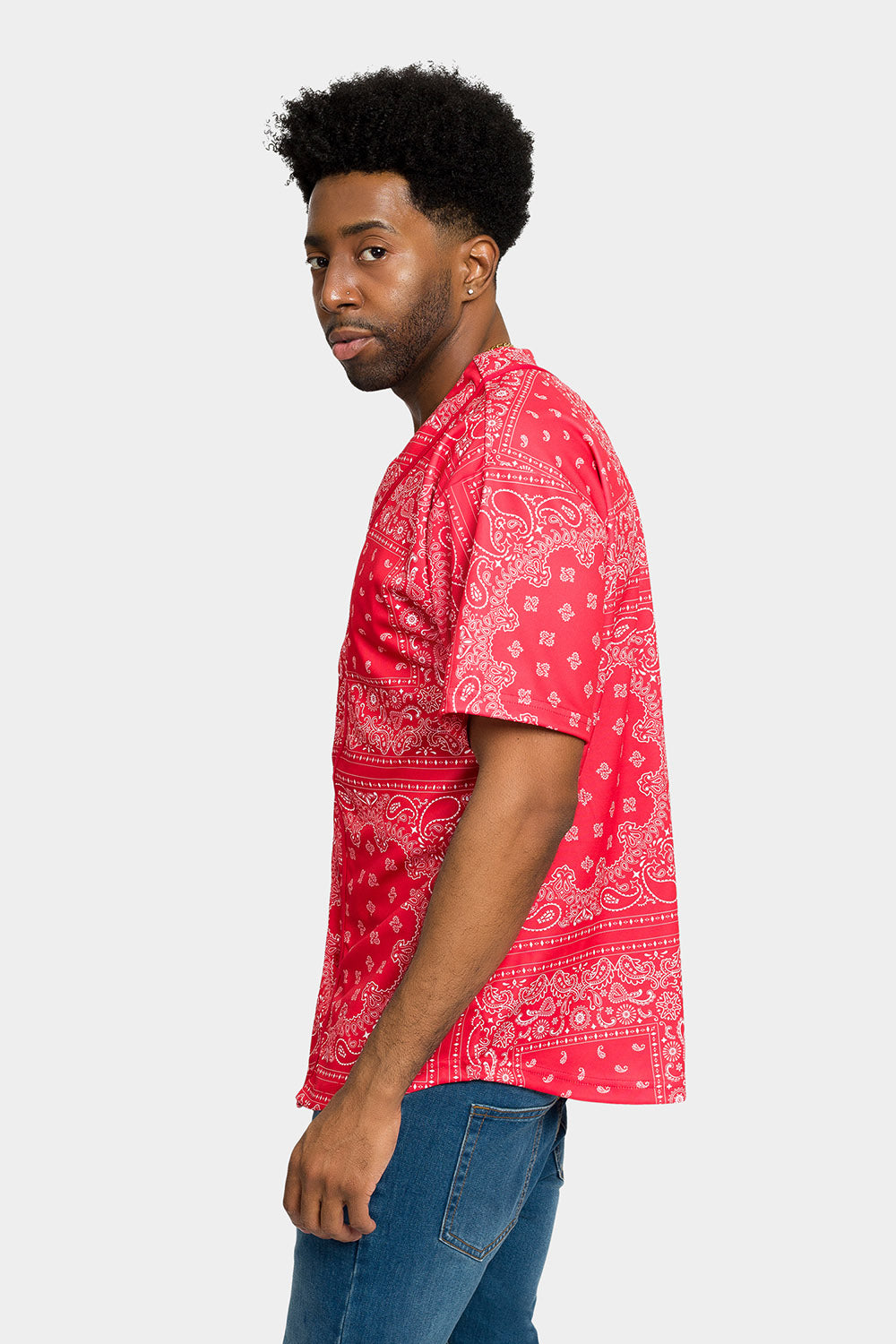 Bandana Paisley Baseball Jersey