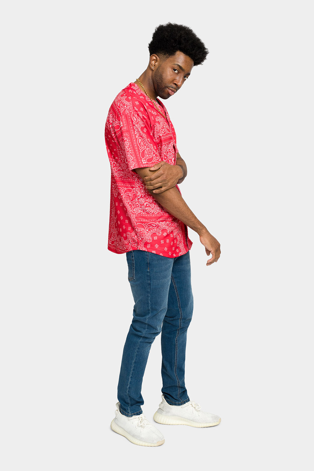 Bandana Paisley Baseball Jersey