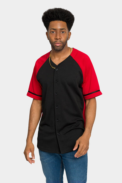 Colorblock Raglan Baseball Jersey