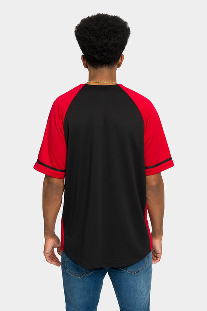Colorblock Raglan Baseball Jersey