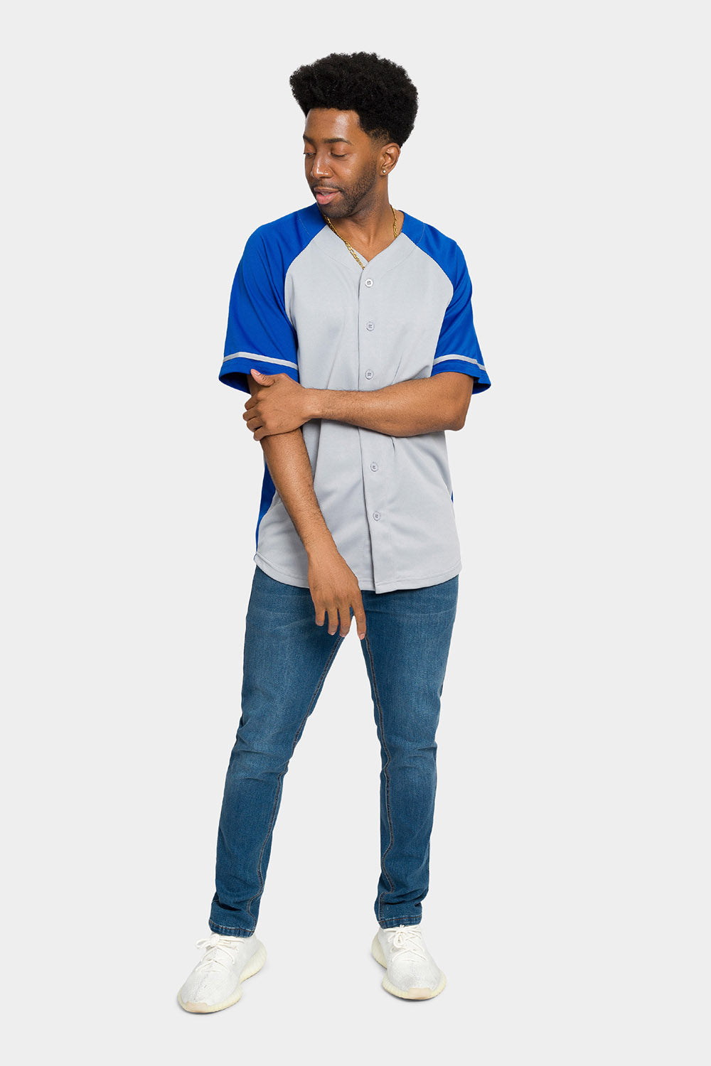Colorblock Raglan Baseball Jersey