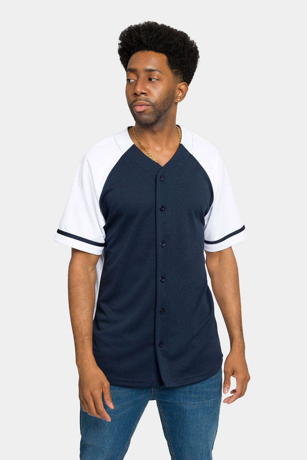 Colorblock Raglan Baseball Jersey