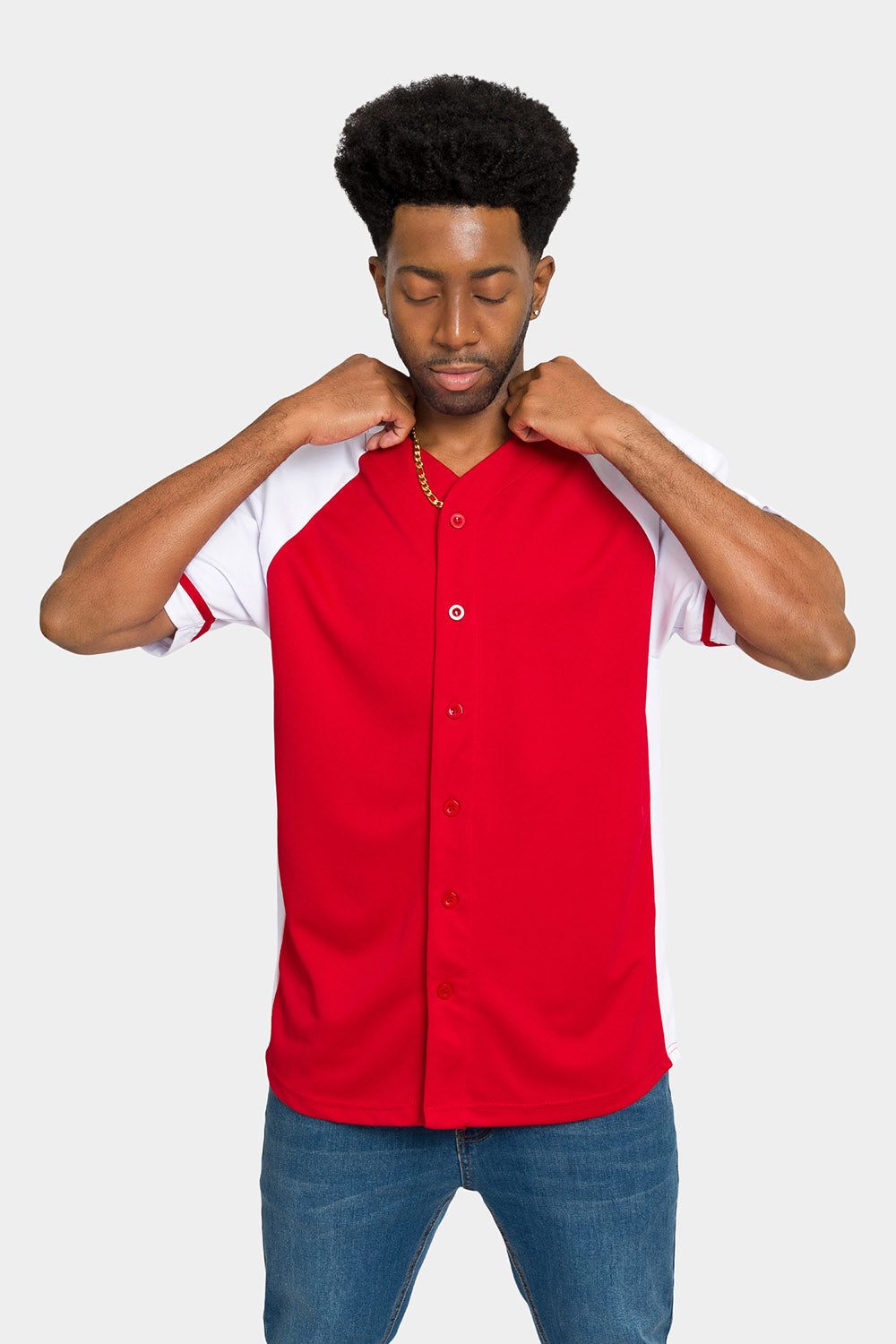 Colorblock Raglan Baseball Jersey