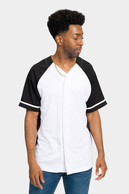 Colorblock Raglan Baseball Jersey