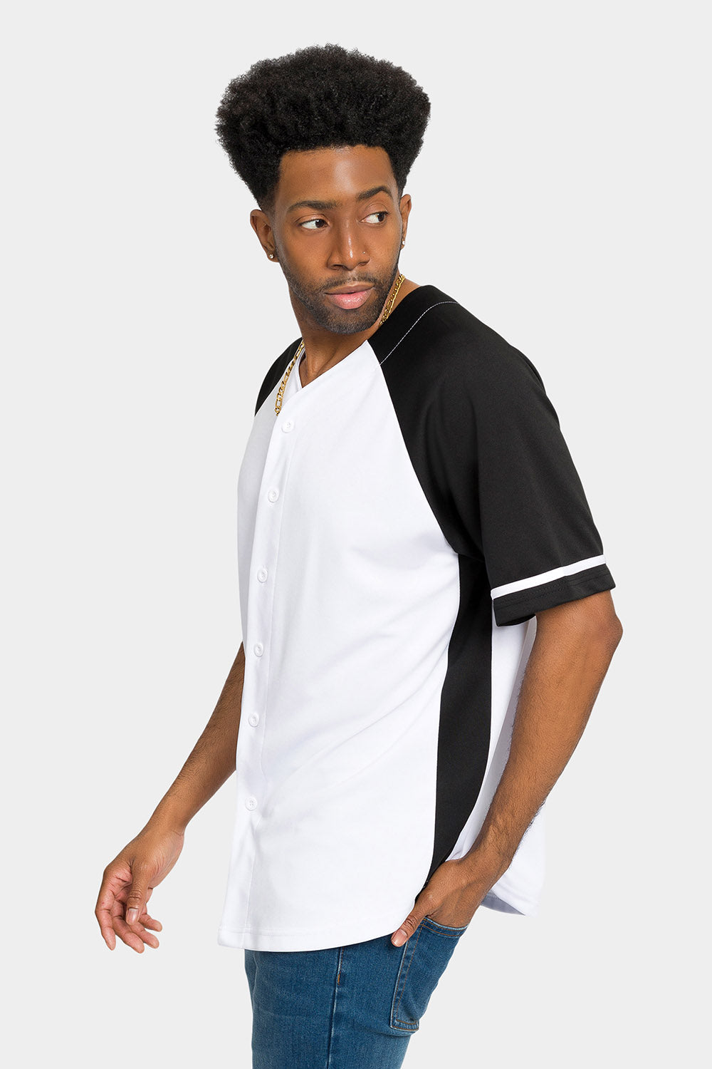 Colorblock Raglan Baseball Jersey