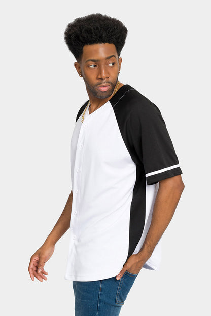 Colorblock Raglan Baseball Jersey