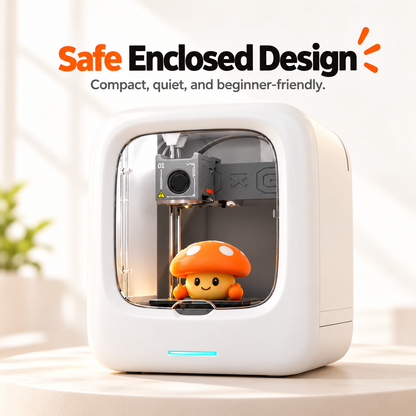 Smart AI 3D Printer – Easy-to-Use Creative Printing for All Ages