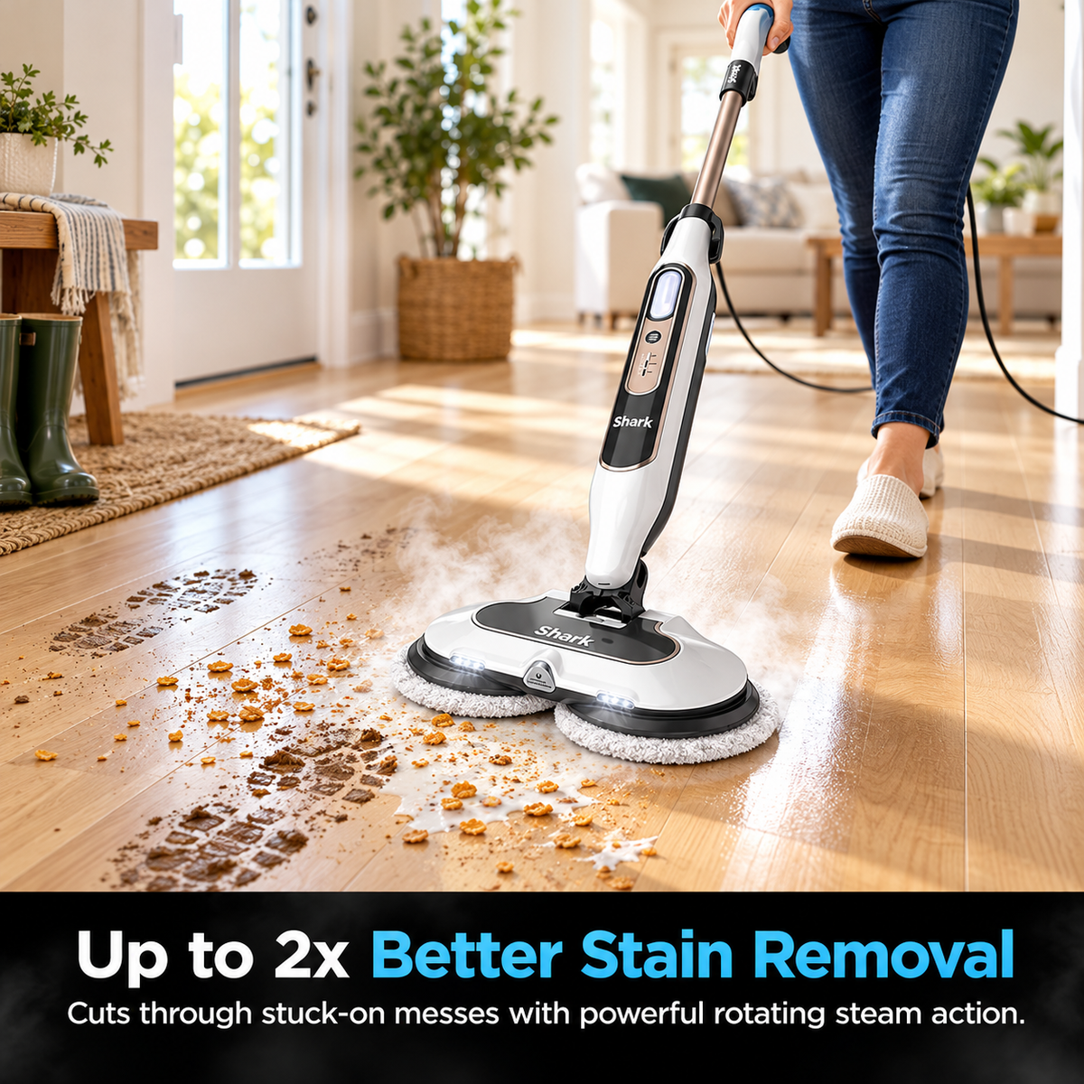 ✨Steam Mop – Deep-Clean, Sanitizing & Effortless Shine ✨