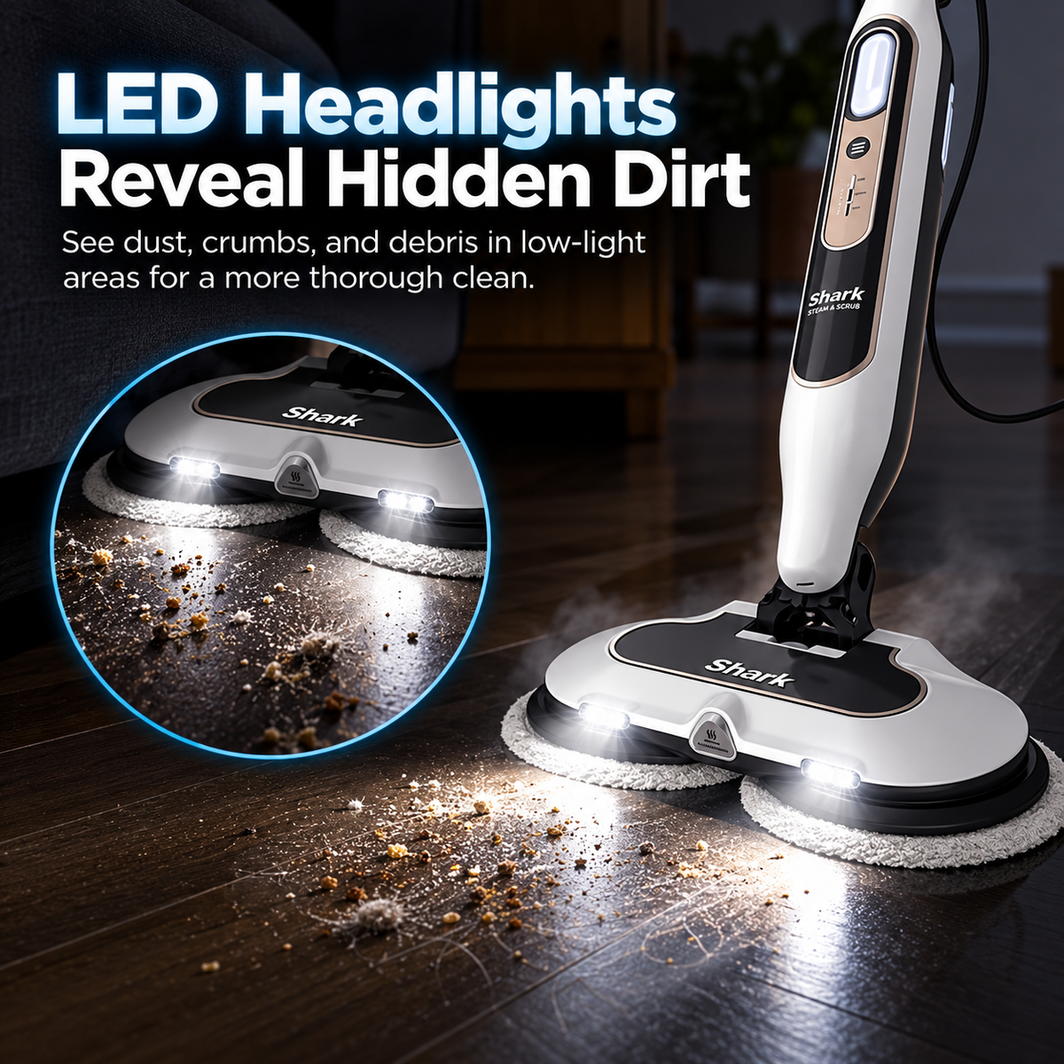 ✨Steam Mop – Deep-Clean, Sanitizing & Effortless Shine ✨