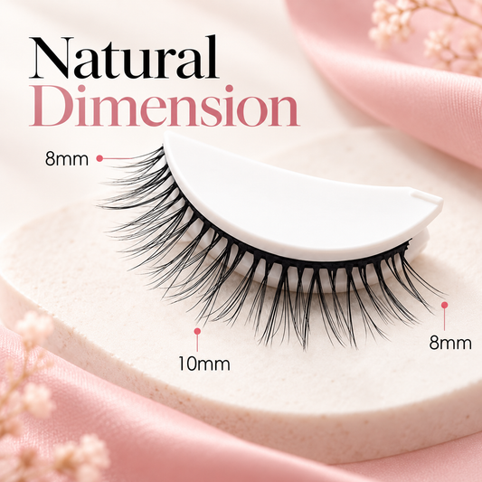 Reusable Self-Adhesive False Eyelashes – Natural-Looking Lashes for Effortless Everyday Wear