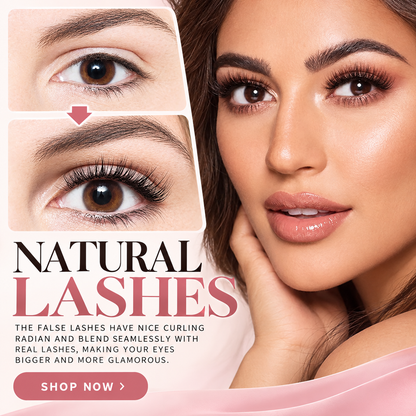 Reusable Self-Adhesive False Eyelashes – Natural-Looking Lashes for Effortless Everyday Wear