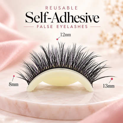 Reusable Self-Adhesive False Eyelashes – Natural-Looking Lashes for Effortless Everyday Wear
