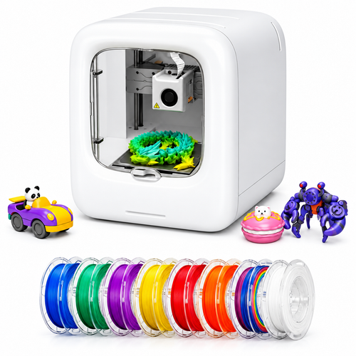 Smart AI 3D Printer – Easy-to-Use Creative Printing for All Ages