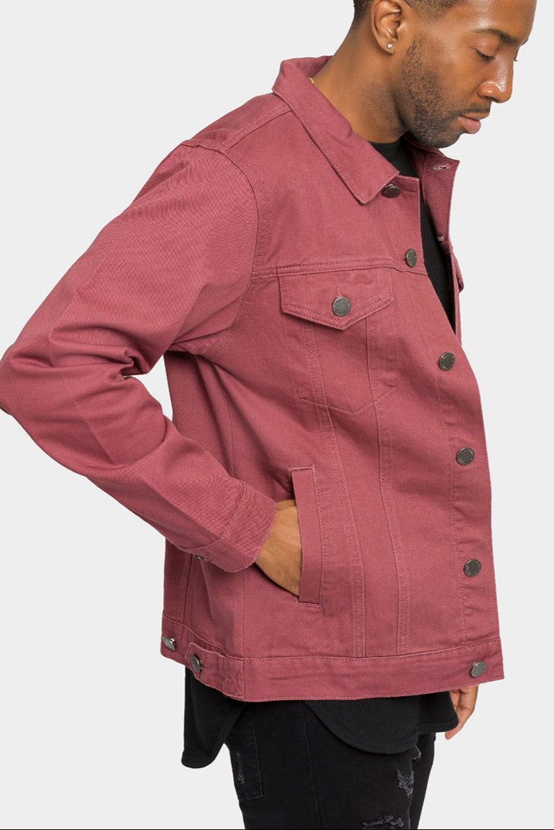 Essential Colored Denim Jacket