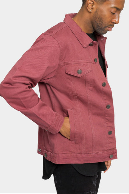 Essential Colored Denim Jacket