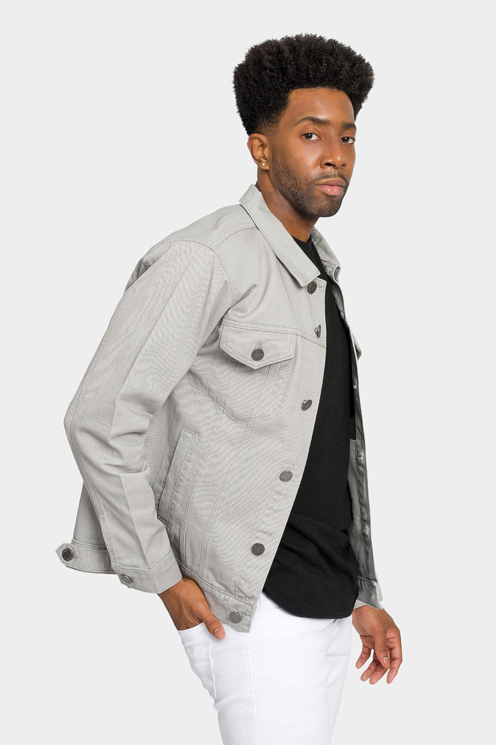 Essential Colored Denim Jacket