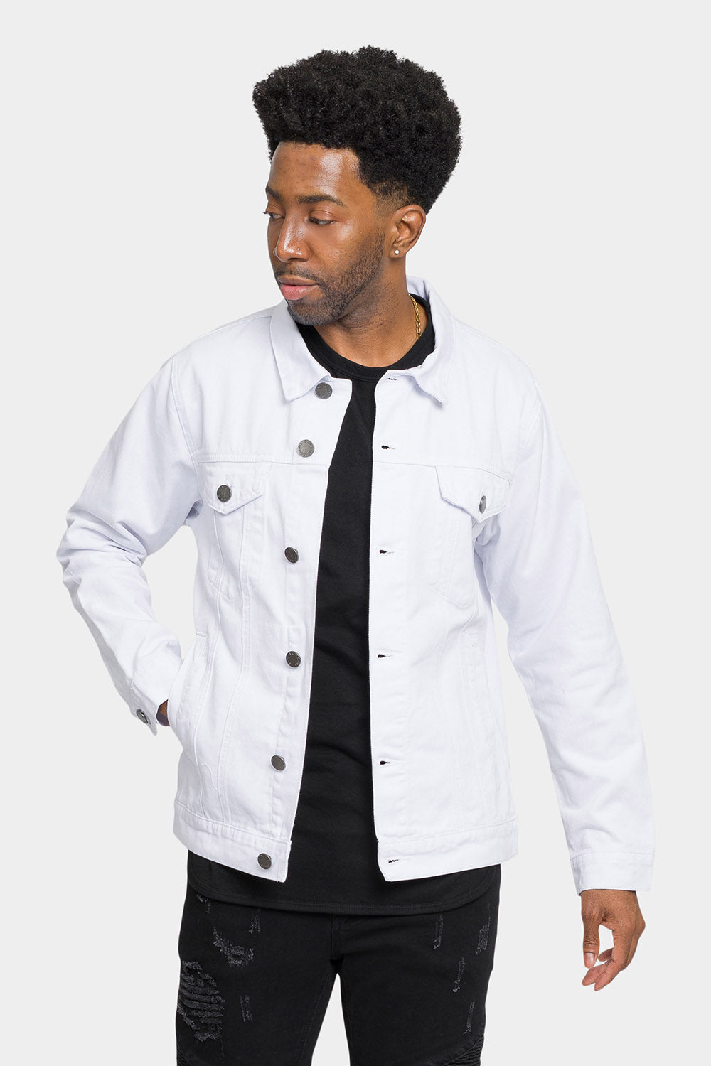 Essential Colored Denim Jacket