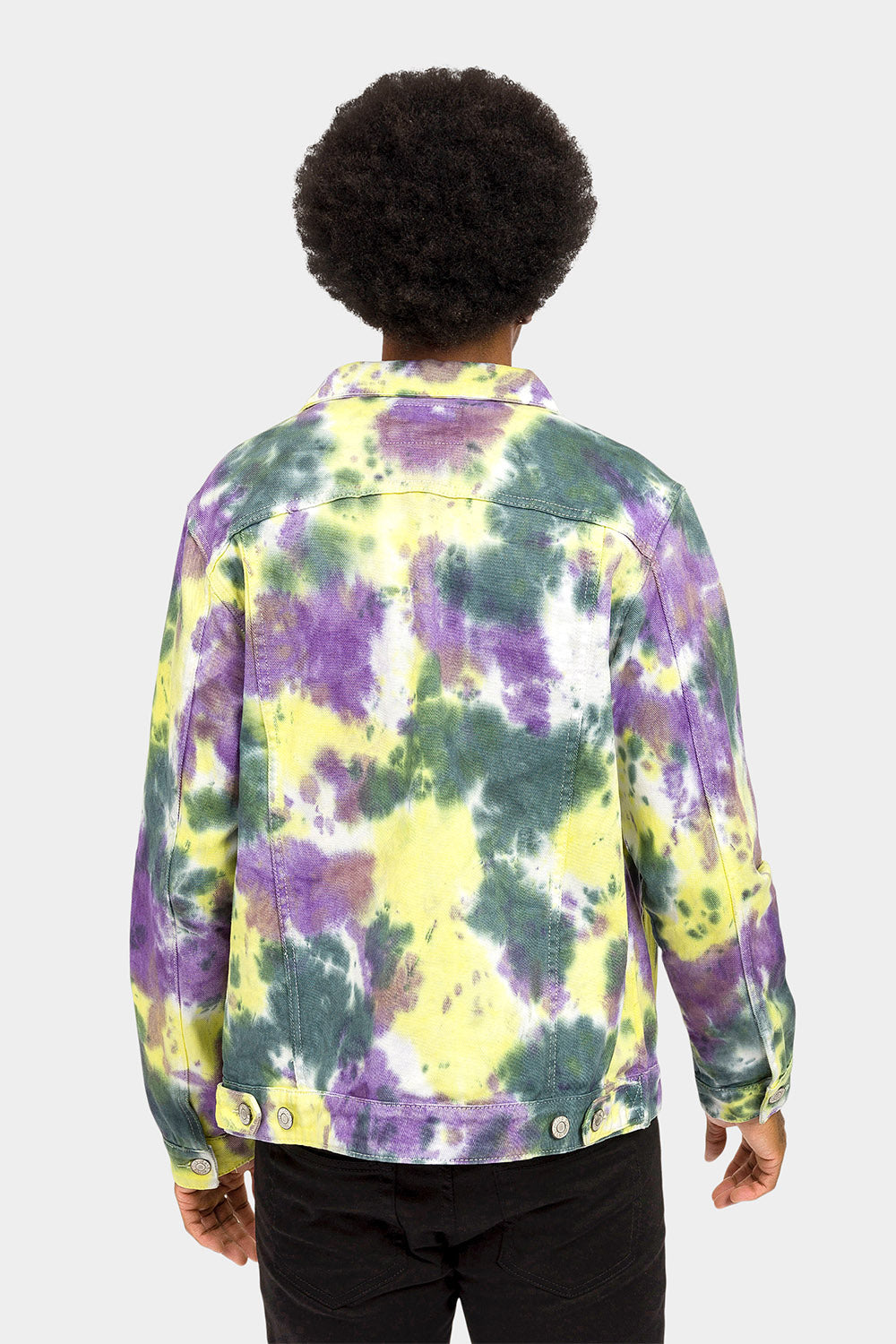 Tie Dye Denim Jacket