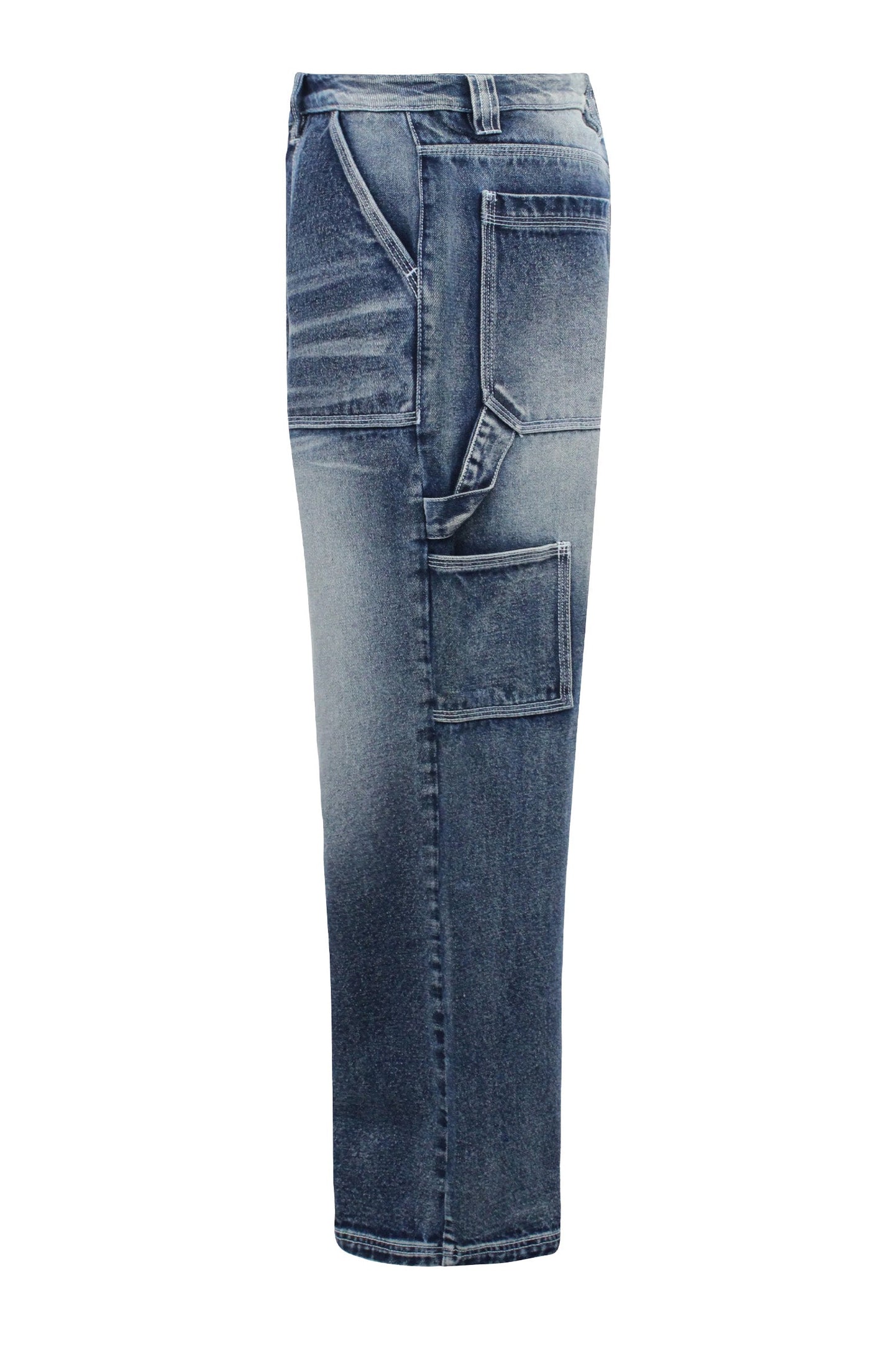 Men's Baggy Fit Carpenter Denim Jeans