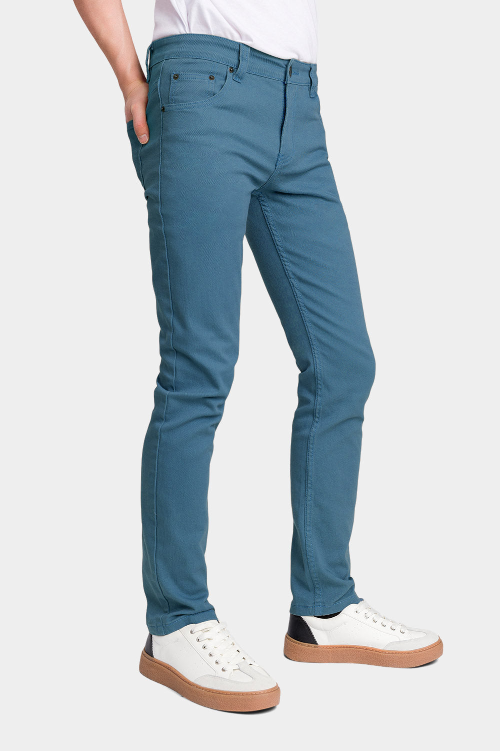 Men's Essential Skinny Fit Colored Jeans