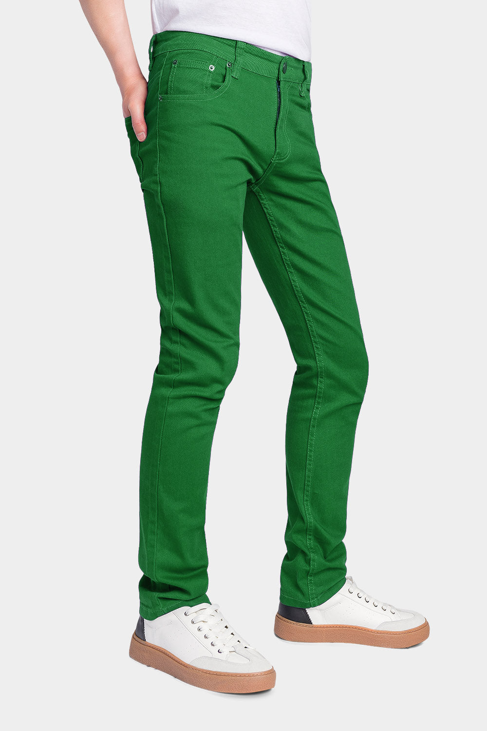 Men's Essential Skinny Fit Colored Jeans