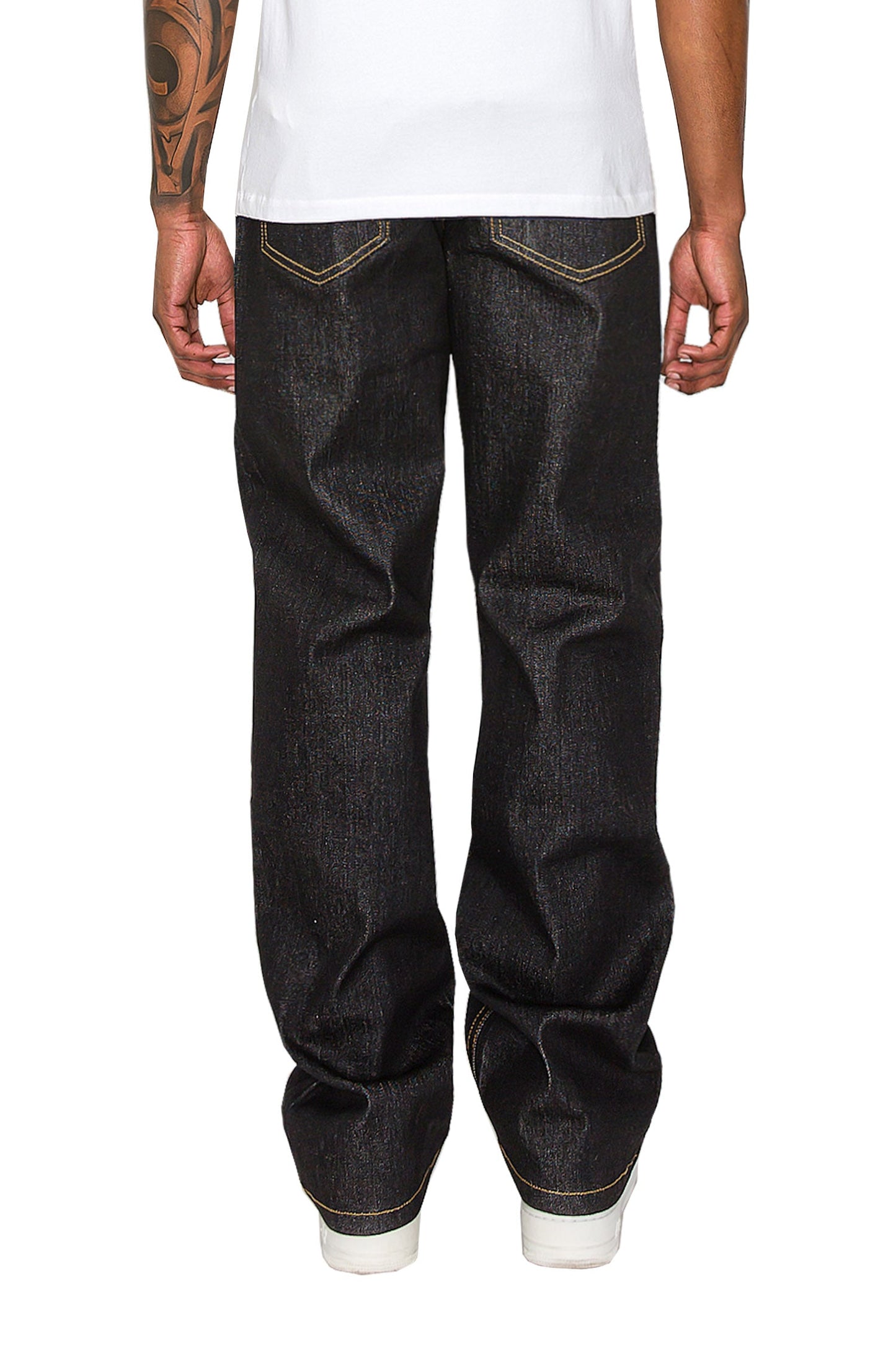 Raw Baggy Denim Jeans