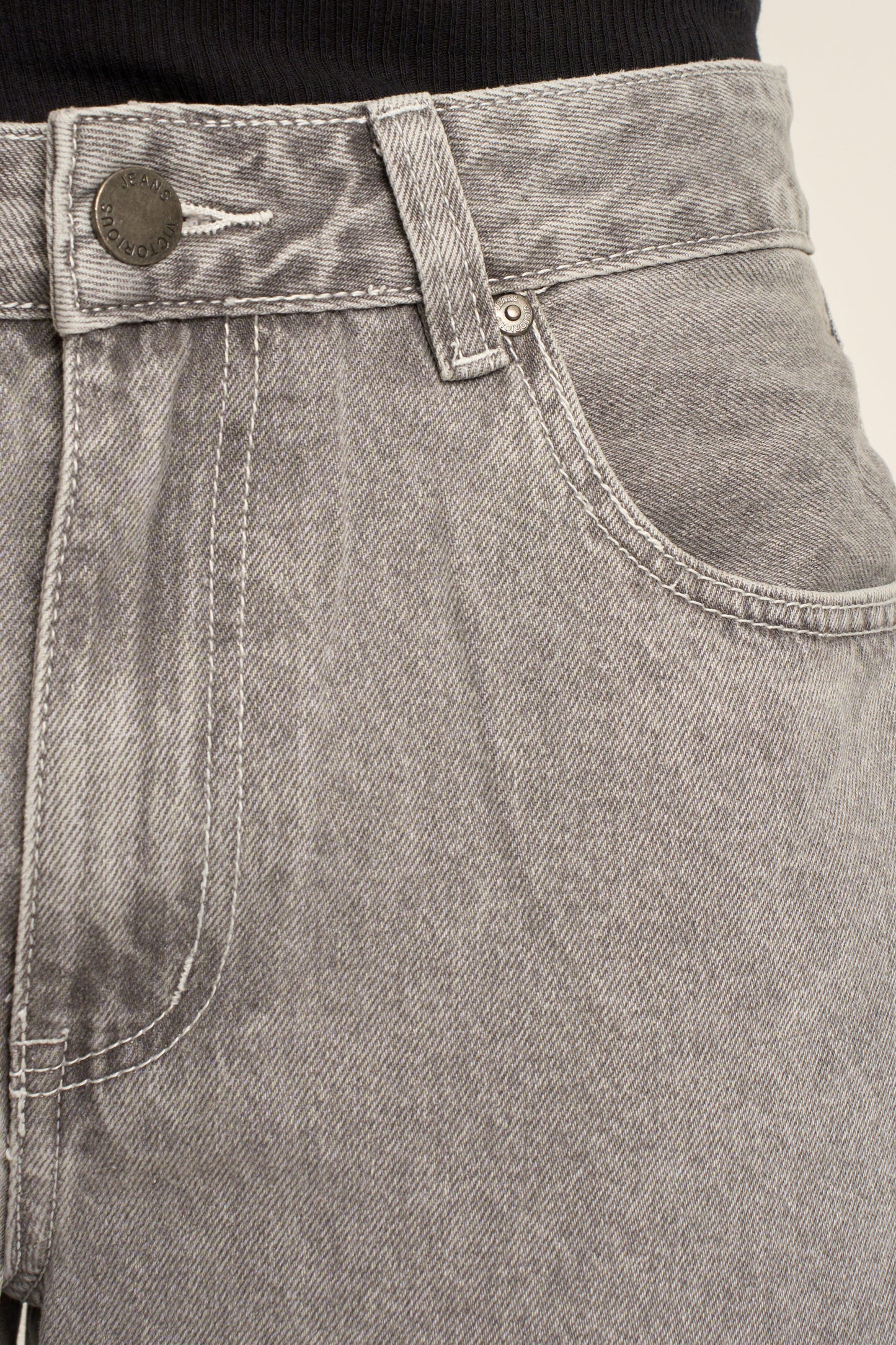 Straight Baggy Denim Jeans