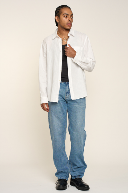 Straight Baggy Denim Jeans