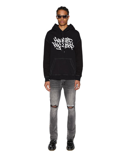FAUST BIGGIE HOODIE JET BLACK