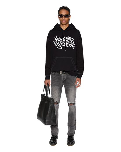 FAUST BIGGIE HOODIE JET BLACK