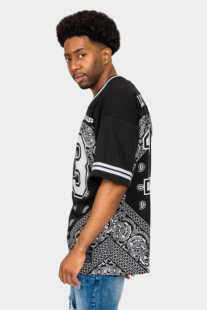 Bandana Paisley 13 Football Jersey