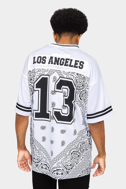 Bandana Paisley 13 Football Jersey