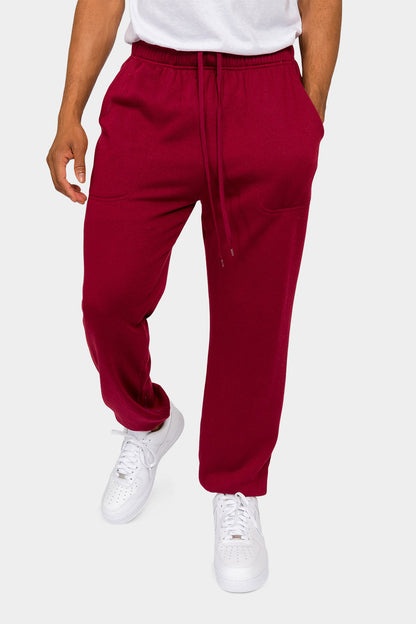 Essential Solid Lightweight Fleece Sweatpants