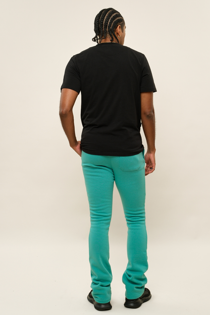 Flared Stacked Fleece Sweat Pants