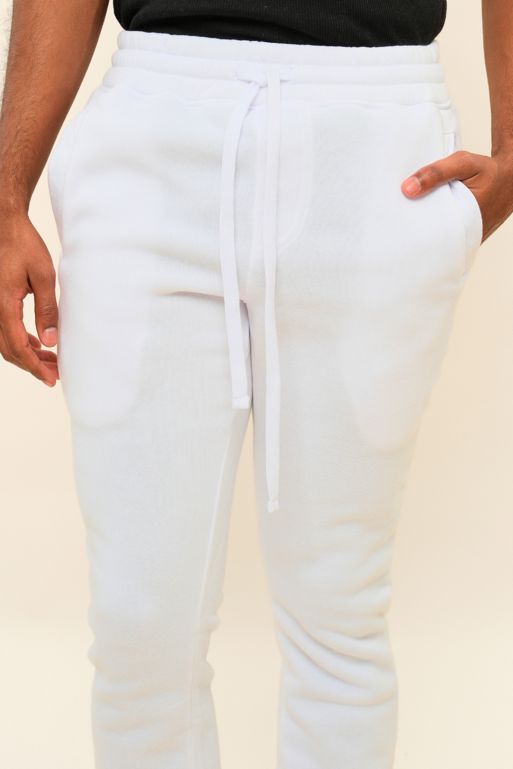 Flared Stacked Fleece Sweat Pants