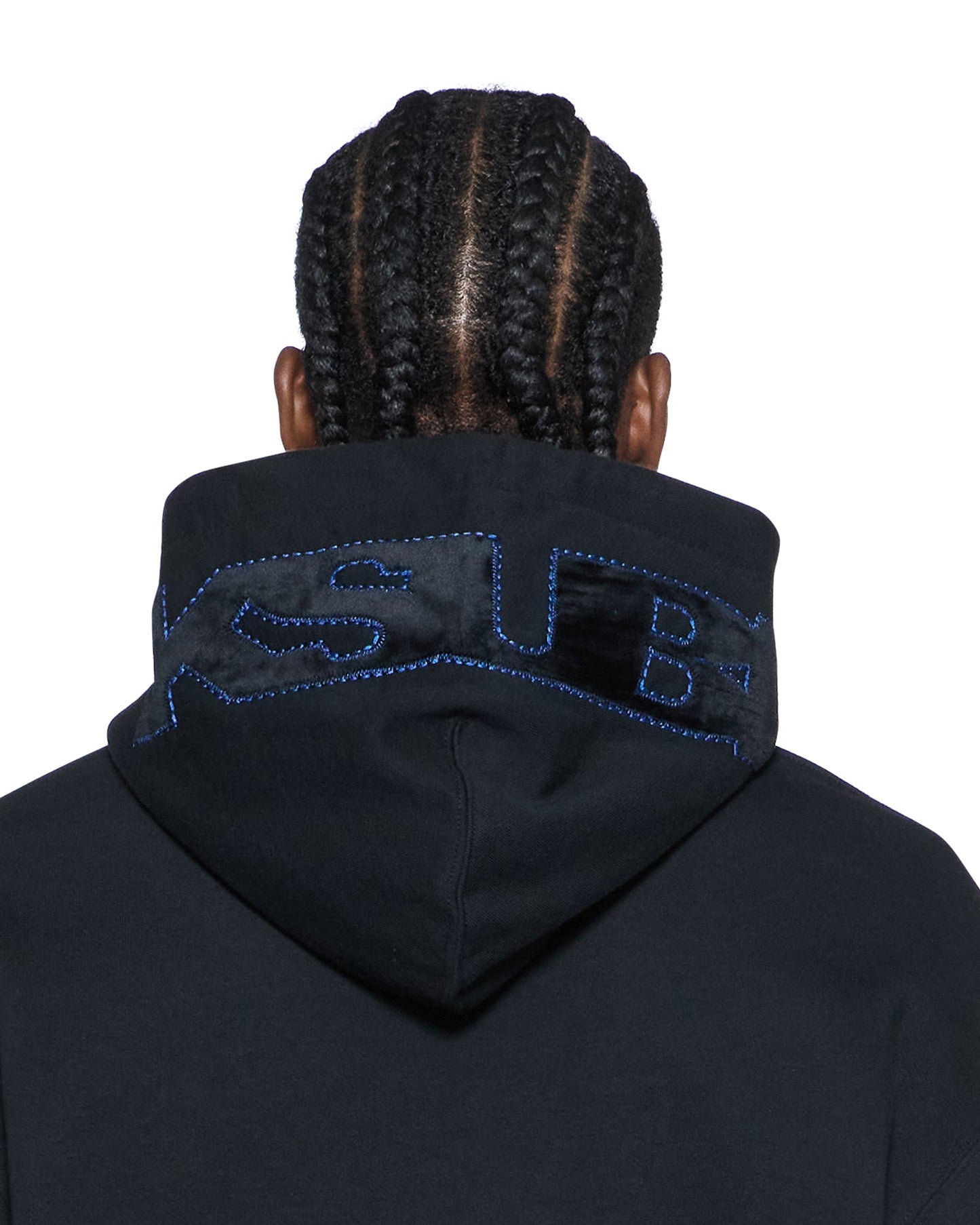 4X4 PAISE BIGGIE HOODIE COBALT BLACK