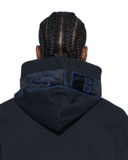 4X4 PAISE BIGGIE HOODIE COBALT BLACK