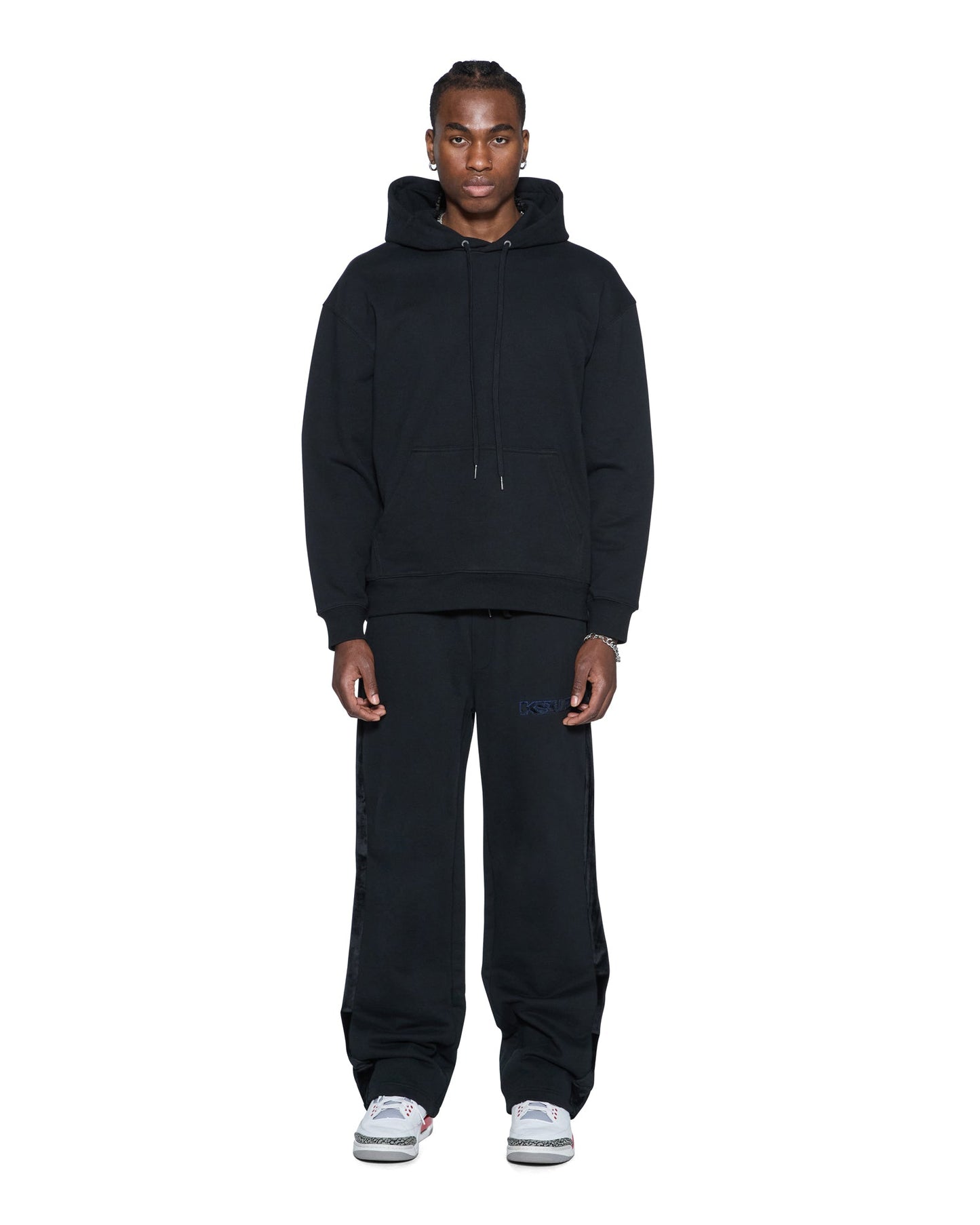 4X4 PAISE BIGGIE HOODIE COBALT BLACK