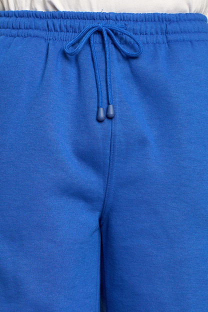 Men's Solid Fleece Heavyweight Cargo Shorts